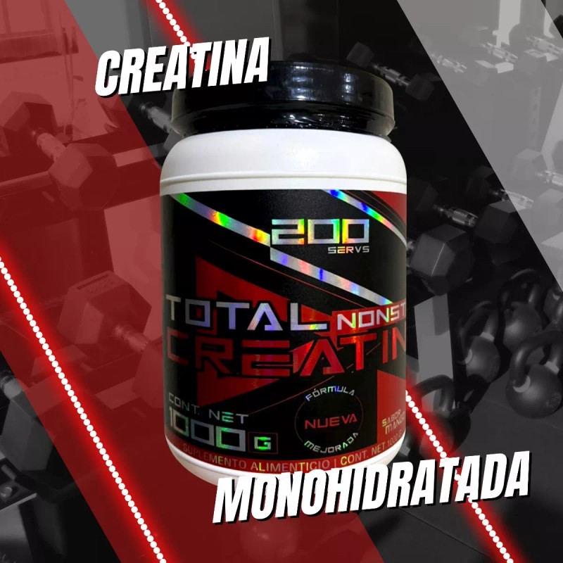 Total Creatina Monohidratada Total 1 Kg Varios Sabores