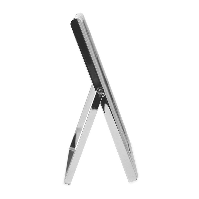 Laura Ashley 5x7 Silver Bamboo Metal Picture Frame (Vertical) with