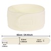 Diadema facial para spa, 4 paquetes de 4 toallas elásticas