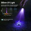 BORUIT EV15 EDC Flashlight Rechargeable, High Lumen LED Mini Keychain