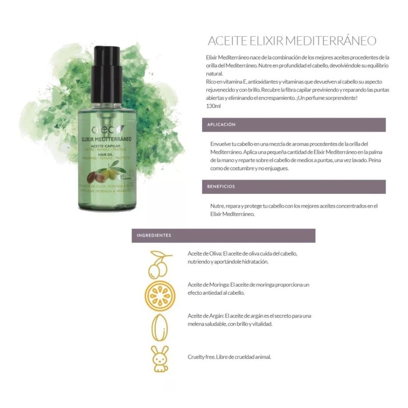 Lendan Plex Forte Shampoo + Acondicionador + Elixir Mediterráneo