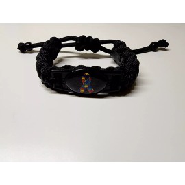 Unbranded Asperger Syndrome Awareness Adjustable Charm Bracelet Autism Ribbon