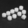 uxcell 10pcs Plastic Gears 11 Teeth Model 112A Reduction Gear