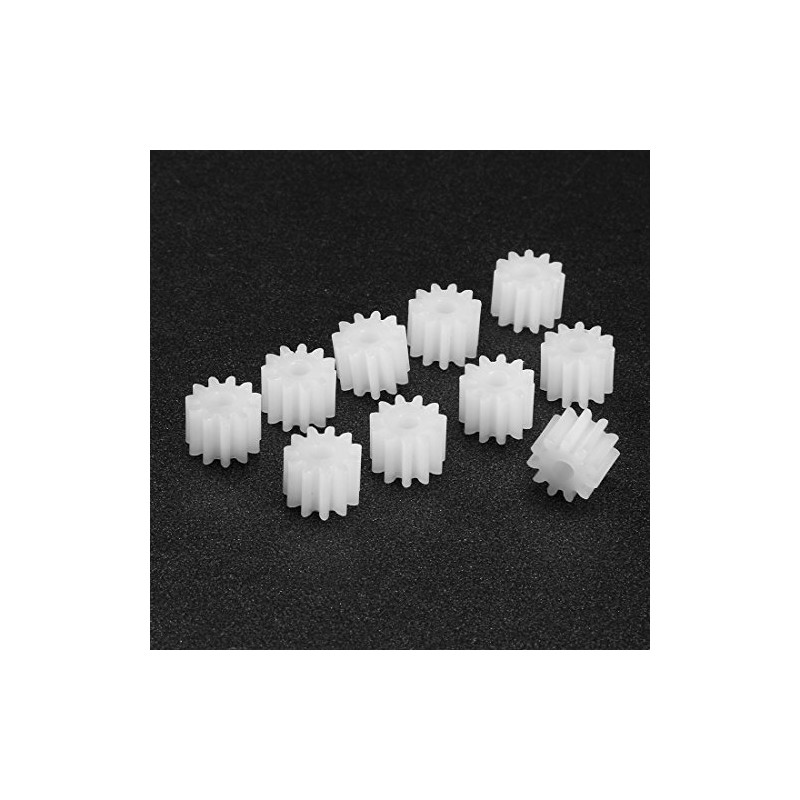 uxcell 10pcs Plastic Gears 11 Teeth Model 112A Reduction Gear