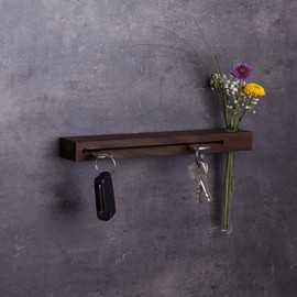 WOODS Wooden Key Holder Key Board 30 cm Handmade in Bavaria Various Types of Wood and Designs Available