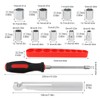 Windance Clutch Removal Wrench Tool Kit, 5mm-13mm Reversible Socket Clutch
