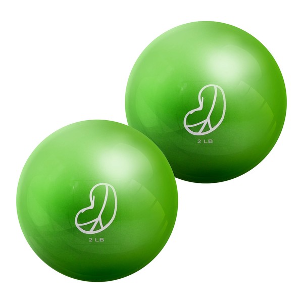 Soft Weighted Balls - 2lbs Lime (2 Pack)