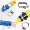 71Pcs 304 Hose Clips Adjustable 6-38mm Range Hose Clamps 304