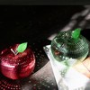 Disco Ball Apple-Shaped Decor–Fresh Green Centerpiece for Parties Homes&Special Events
