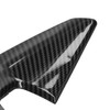 Motorcycle Front Mask Cover Trim Carbon Fiber Style Fit for