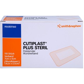 CUTIPLAST Plus Sterile Dressing 5 x 7 cm Pack of 110