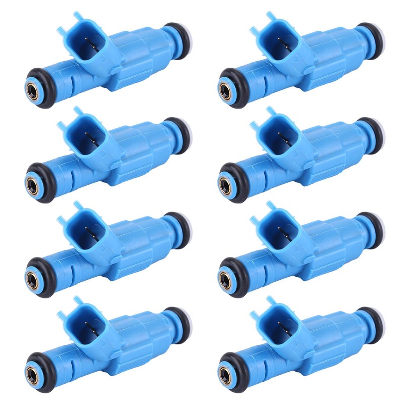 Slakerbe 8 Pcs Fuel Injectors fit for F150 E150 E250