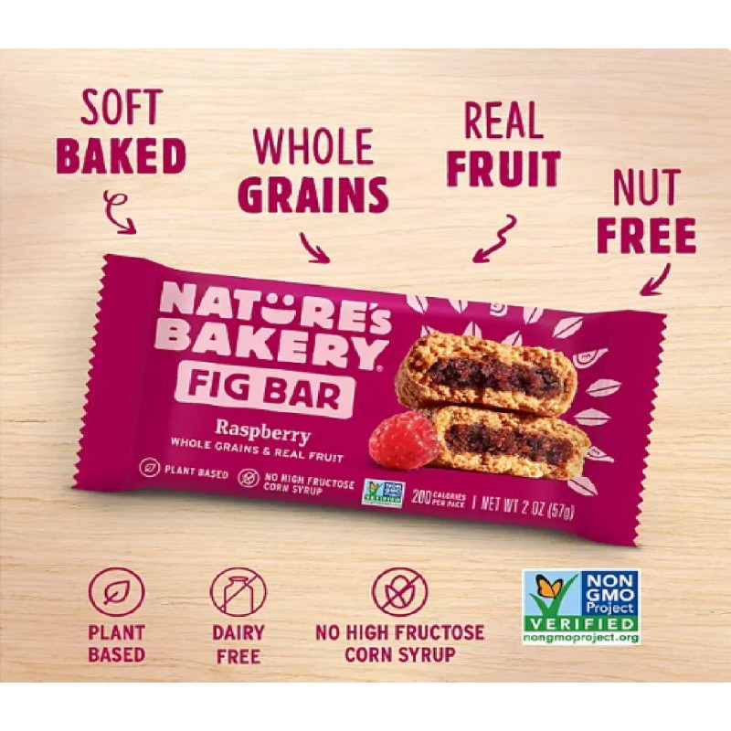 Nature's Bakery Fig Bars, Variety Pack, 2 oz., 32 ct.