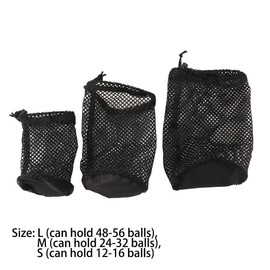 Kopida Golf Ball Mesh Bags, Lightweight Nylon Mesh Bags, Golf Pouch Bags, Storage Bag with Cord Lock Closure for Golf Balls, Table Tennis Balls, Beach Toys