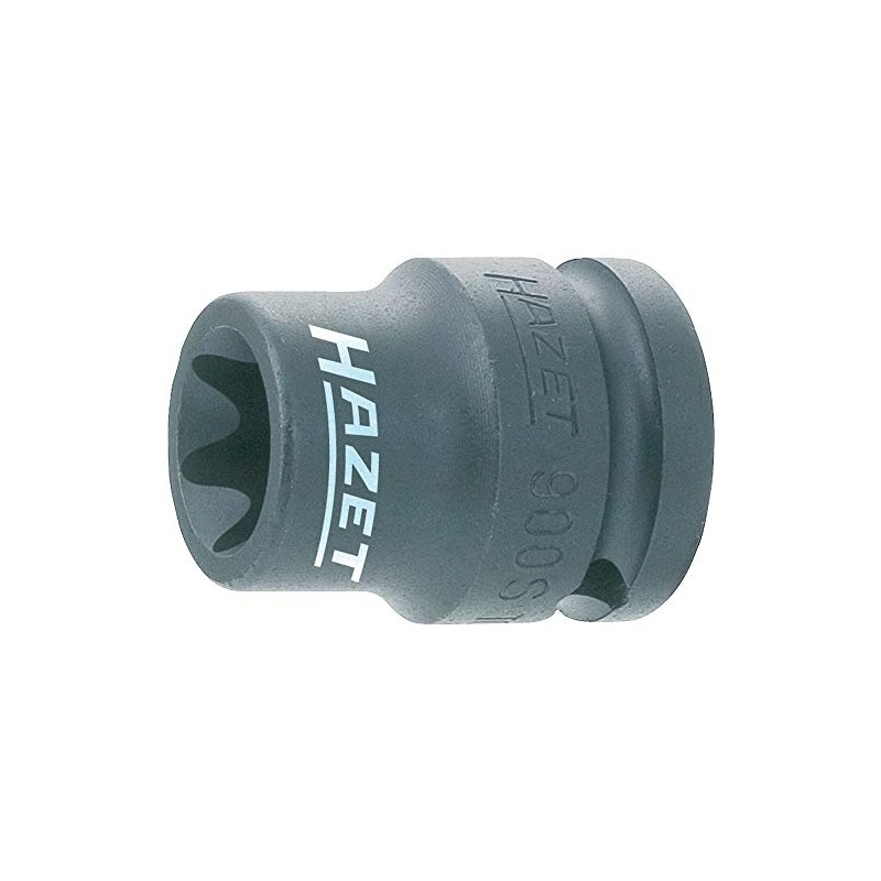 HAZET TORX E Socket Wrench for Impact (Drive: 0.5 inch