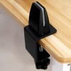 PRATYAHARA 2 Pcs Office Desk Divider Clamp Privacy Screen Clip