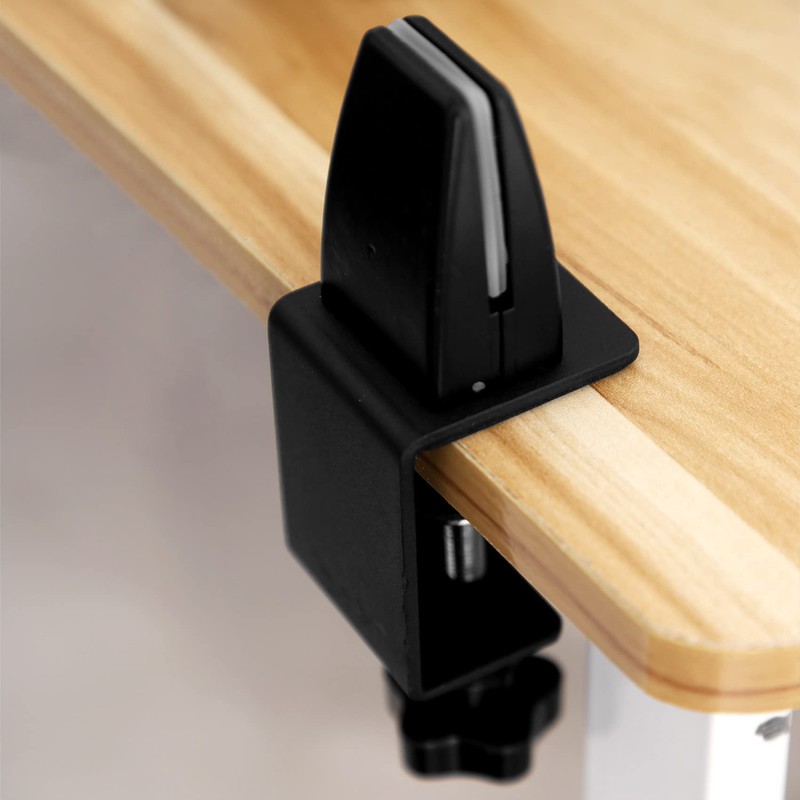 PRATYAHARA 2 Pcs Office Desk Divider Clamp Privacy Screen Clip