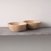 Noritake Hammock Wood Set of 2 Small Bowls, 7", 20
