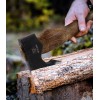 Wicing 15" Hatchet Axe Wood Handle 2Lbs Manganese Chopping Camping