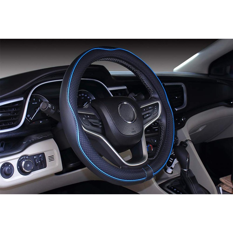 Mayco Bell 2019 New Black Microfibre Leather Steering Wheel Cover