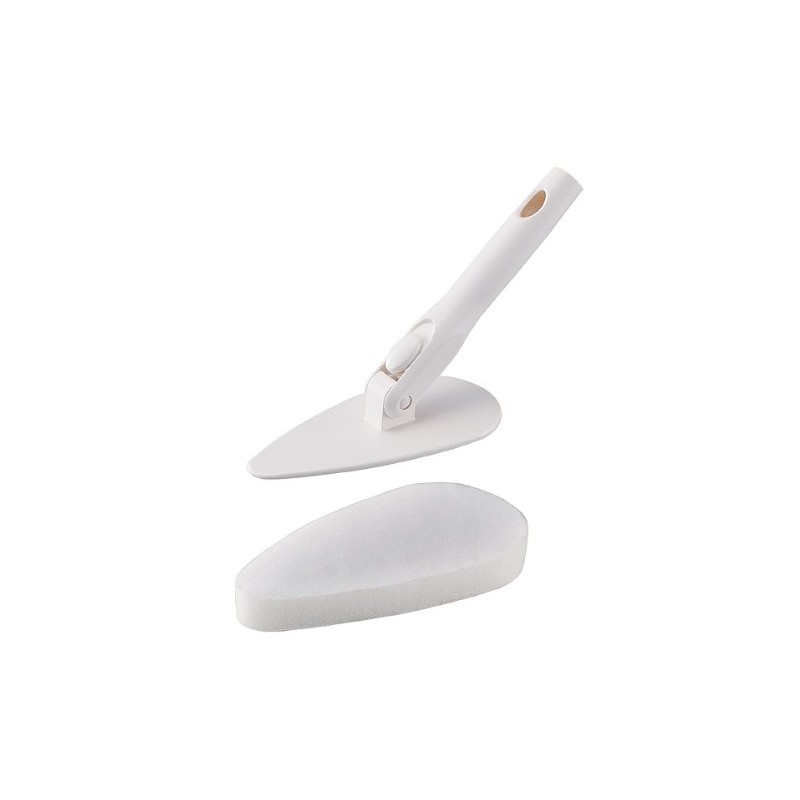Yamazaki Sangyo Bathroom Cleaning Sponge Satto White 135011