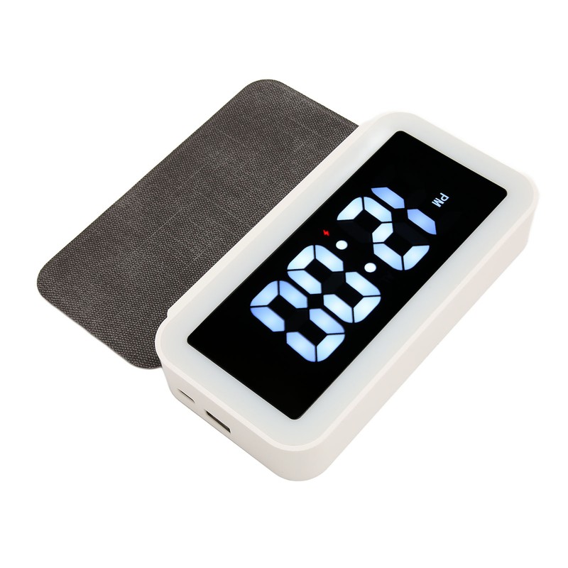 3 in 1 Alarm Clock with Wireless Charging and Night