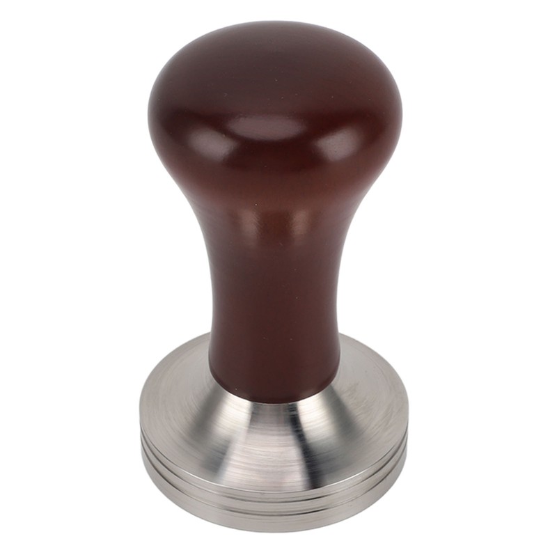 Coffee Tamper with Wooden Handle Easy To Operate Outstanding Extraction