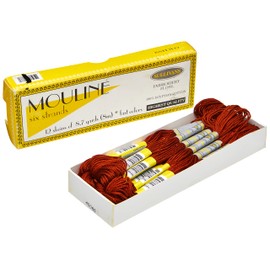 Sullivans Dk Mahogan-Floss, Acrylic, Multicolour, 2.28x15.87x5.46 cm