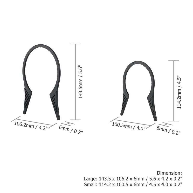 JJC 2 Piece Camera Lens Filter Wrench Kit, Filter Removal