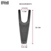 EKODE™ Durable Bootjack Extra Grip Plastic Black Boot Jack -