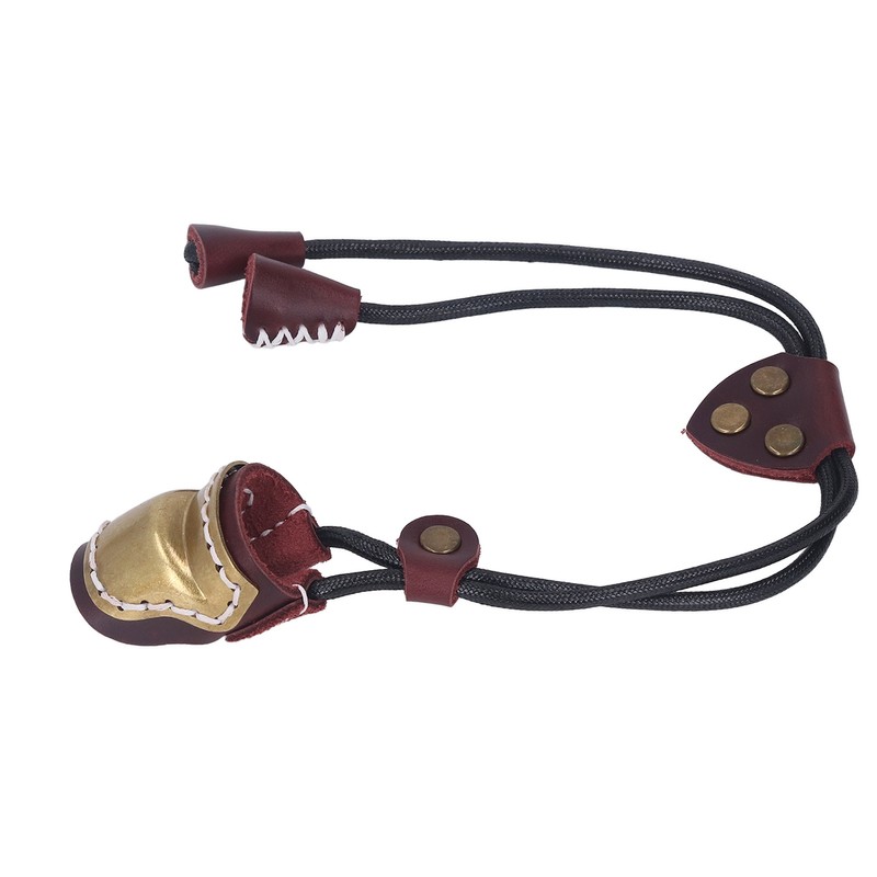Archery Leather Finger Guard Comfortable Regulating Ergonomic Simple Use Archery