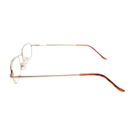 Calabria D-1 Metal Reading Glasses in Tortoise +2.25