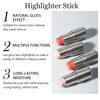 Kpeuuef Highlighter Stick,Long-Lasting Brightening Face Highlighter,Radiant & Glow Highlighter Makeup