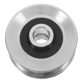 Mobestech Heavy Duty Car Alternator Pulley Wheel Efficient Power Installation for Compatible Vehicle Models Clutch Accessory for