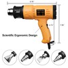 SEEKONE Heat Gun 1800W 122℉-1202℉（50℃- 650℃）Fast Heating Heavy Duty Hot