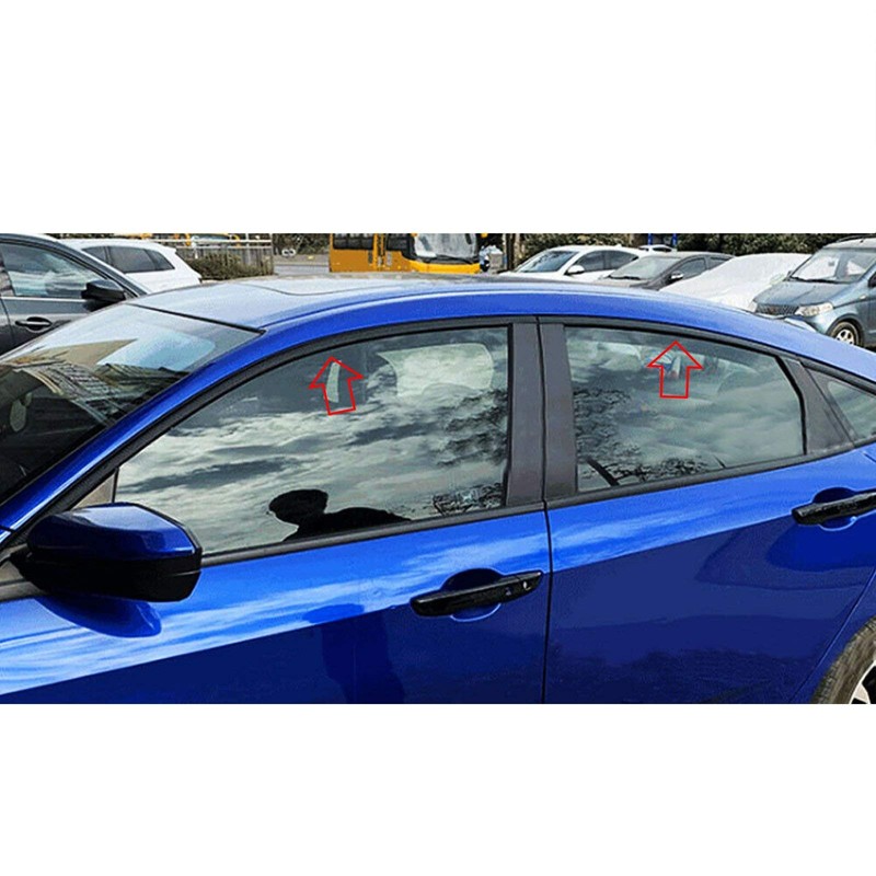 Xotic Tech Chrome Delete Blackout Vinyl Overlay Car Door Window