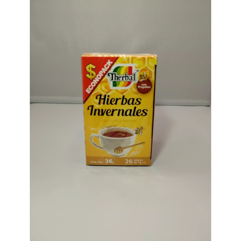 Therbal TE DE HIERBAS INVERNALES CON PROPOLEO 52 SOBRES POR