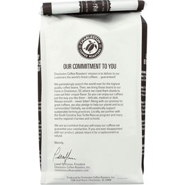 Charleston Coffee Roasters | Specialty Organic Whole Bean Coffee | Hand Picked, Premium Slow Roast | (Rainforest Blend, Dark Roast) 12oz