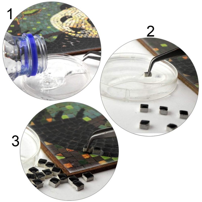 Mosaic Craft Set, DIY 20 x 20 cm, Fish 3