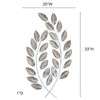 Touch of Class Leaf Simplicity Metal Wall Art Multi Earth