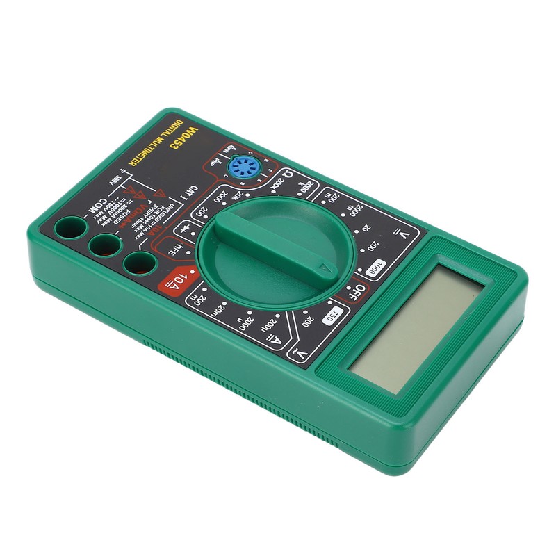 Digital Multimeter Tester Intelligent 1999 Counts Voltmeter Universal Meter with