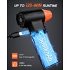 ATEngeus Compressed Air Duster, Stepless Speed Electric Air Duster with