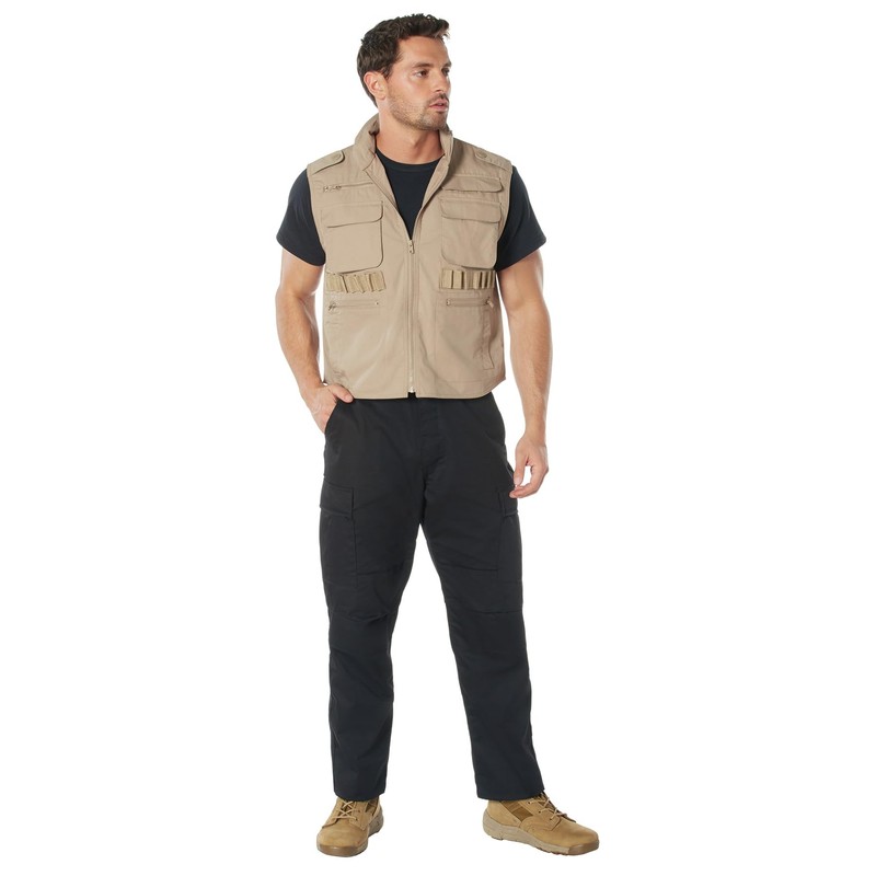 Rothco Ranger Vest, Khaki, Medium