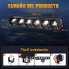 Par Faros De Lupa 460w 4 Modos Con Estrobo Para