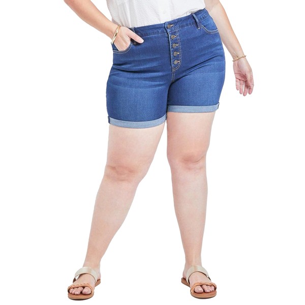 Royalty For Me Women's Plus Size High Rise Curvy Exposed