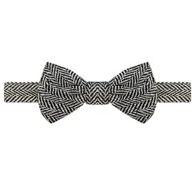 juDanzy Gray Tweed Baby Boy Toddler and Child Bow Tie