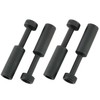 HJGarden 10PCS 1/4 Inch Push-to-Connect Fitting Plug, Pneumatic Connector Pipe