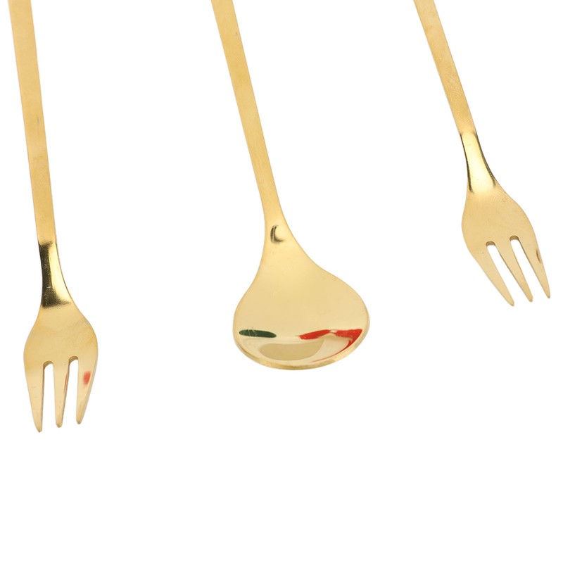 Christmas Spoons Forks Stainless Steel Cute Stylish Christmas Tableware Set