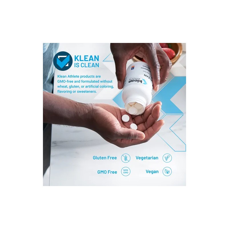 Klean Athlete Zinc 100 Tabletas Sabor Naranja