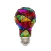 Creative Hobbies LED Stained Glass Bulb, A19 3.5W (25W Equivalent)